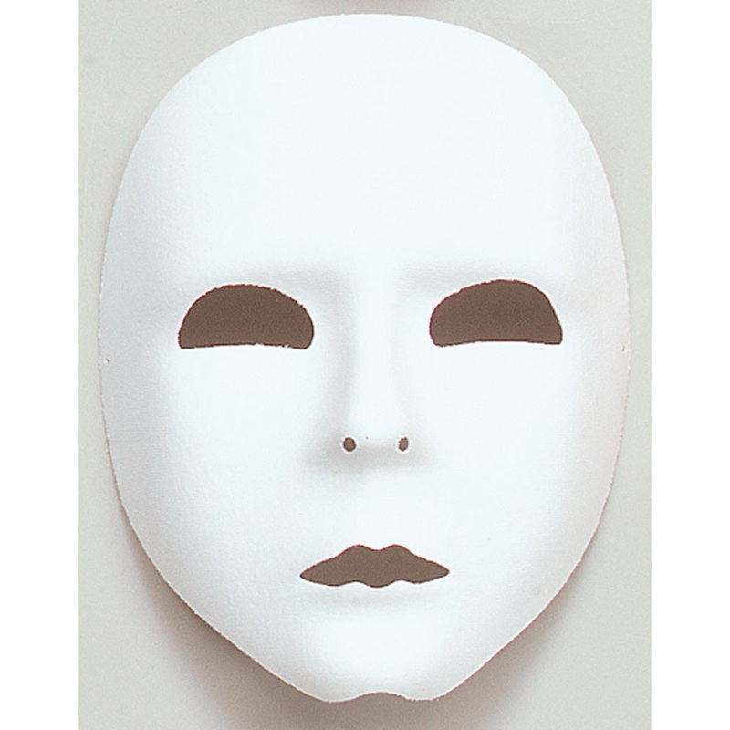 White pantomima mask