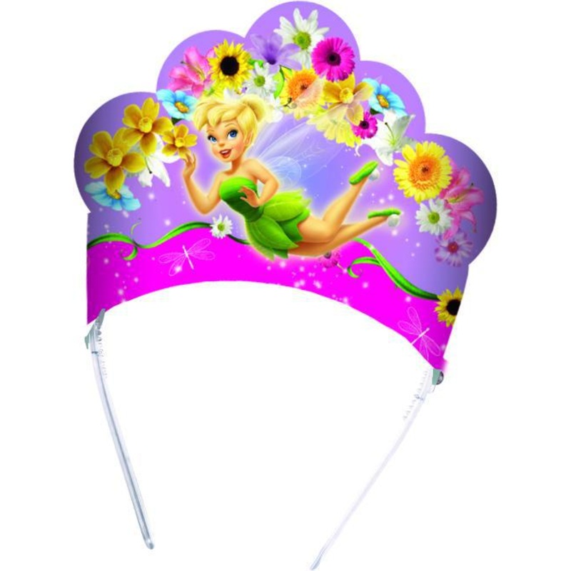 6 Tinkerbells Magical Summer Party Crowns