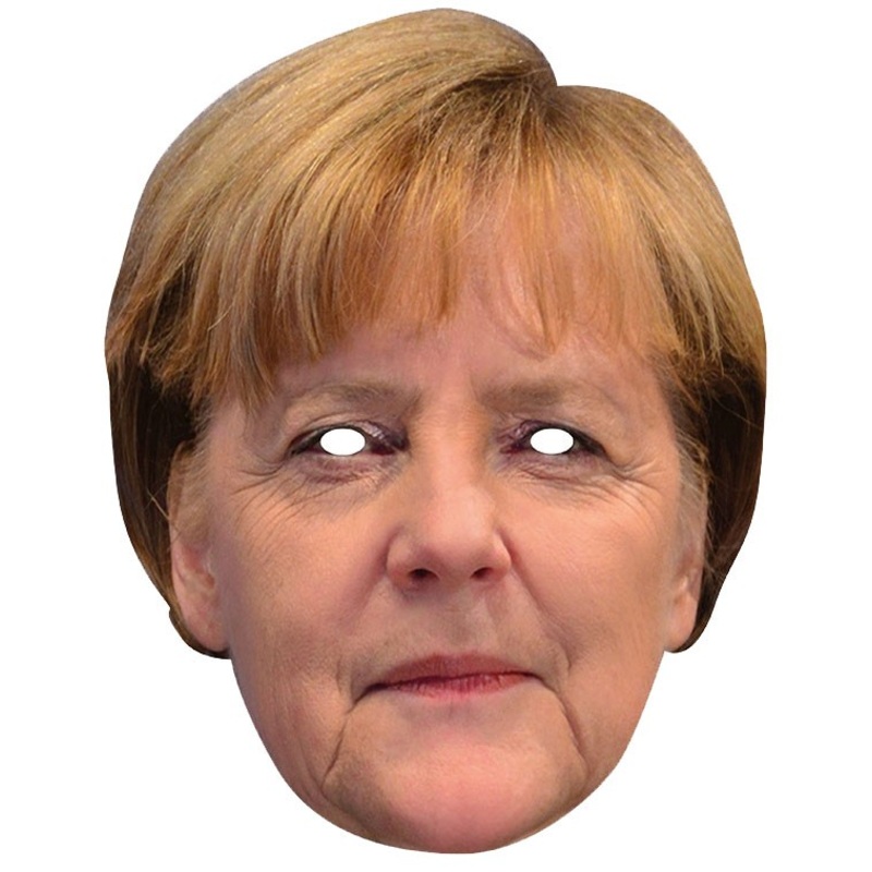 Angela Merkel face mask