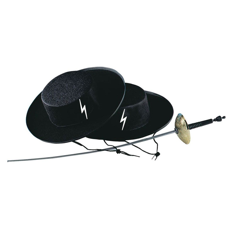 Bandit hat made of felt