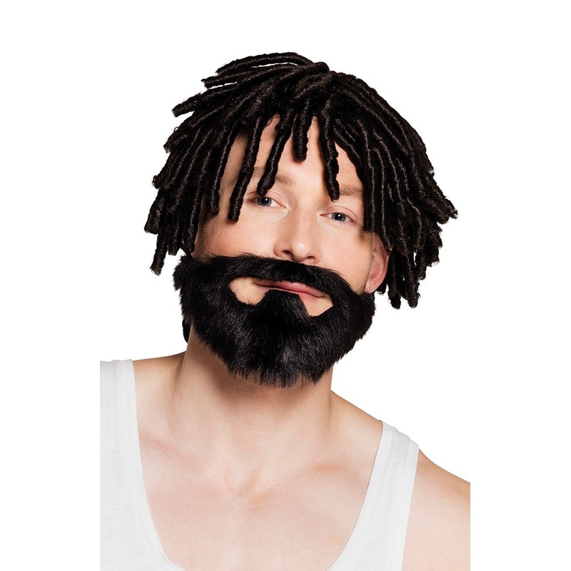 Black fringed beard