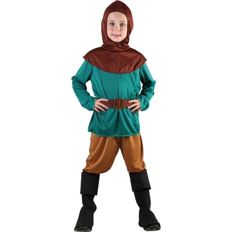 Children's forest thief costume