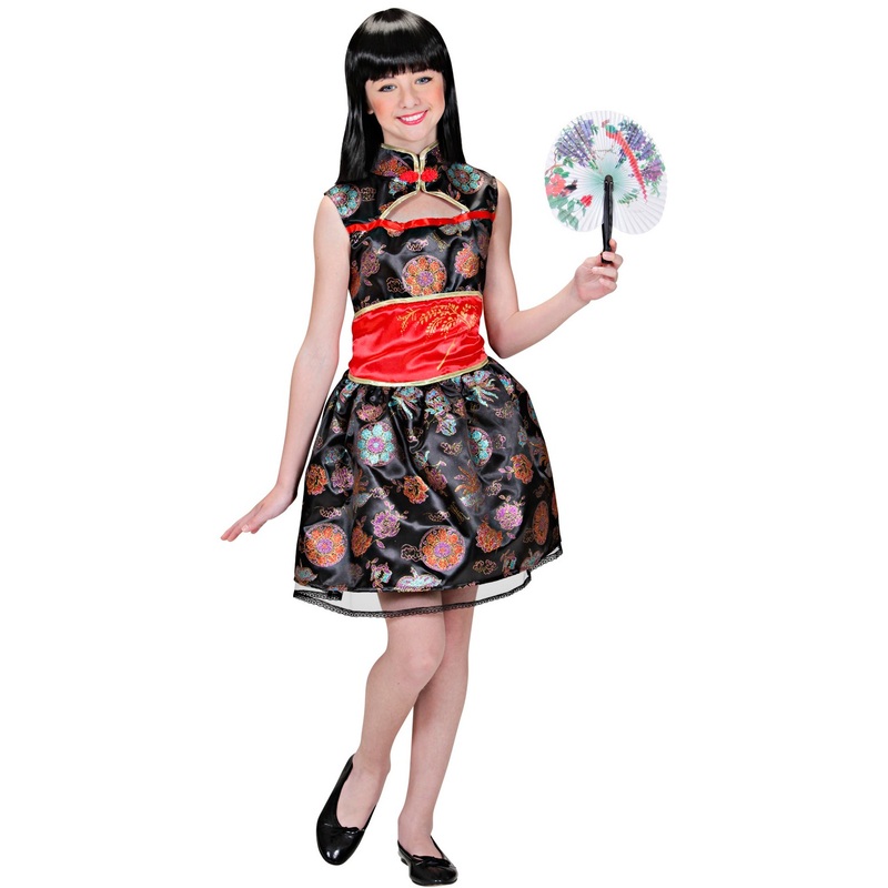 China girl girl costume 128