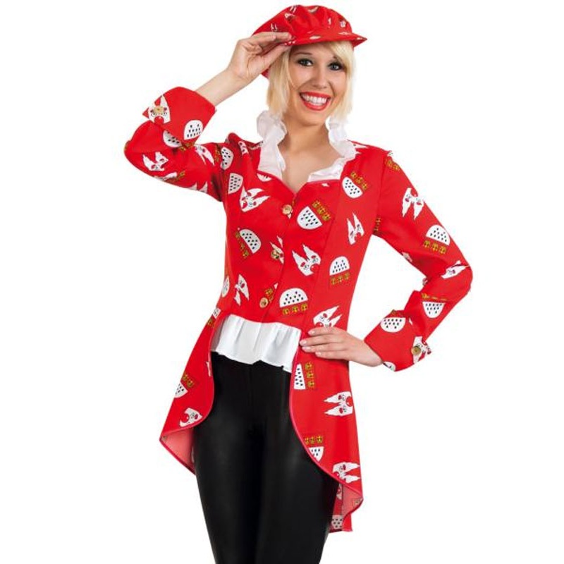 Cologne tailcoat in red for women 36