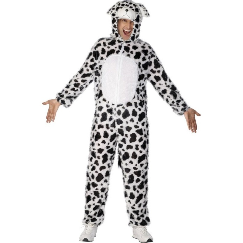 Dalmatian jumpsuit men's costume