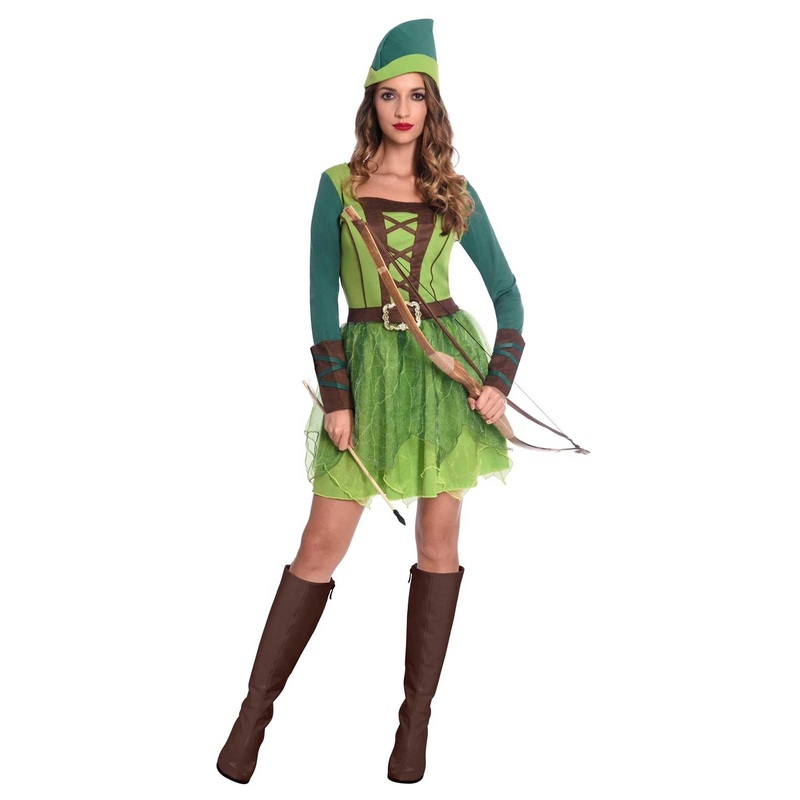 Forest warrior Robina ladies costume XS