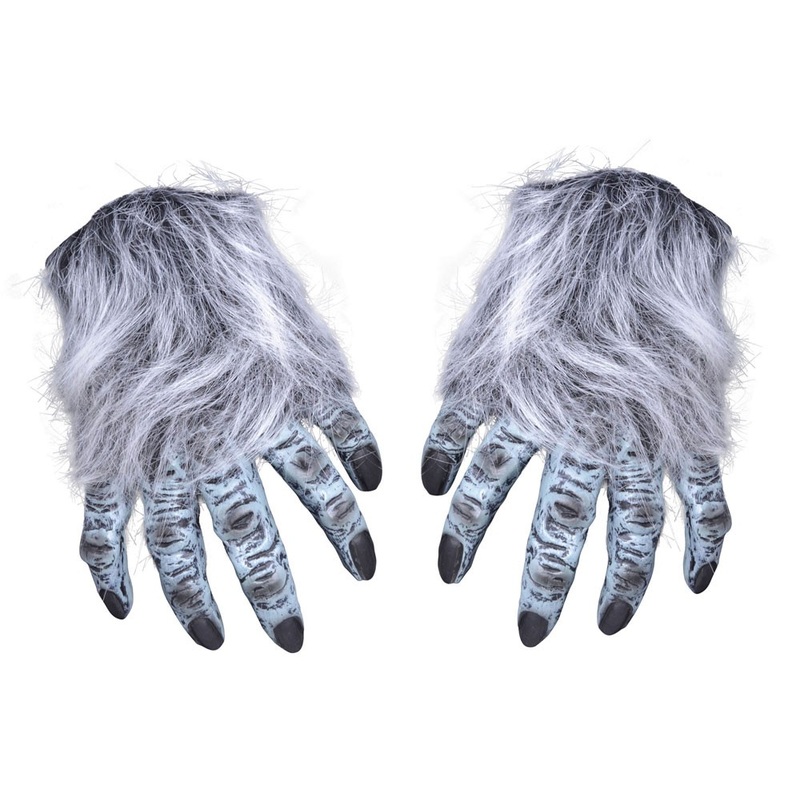 Hairy werewolf hands