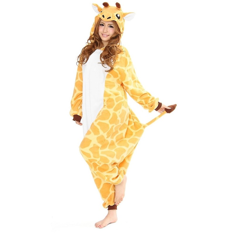 Kigurumi giraffe costume unisex