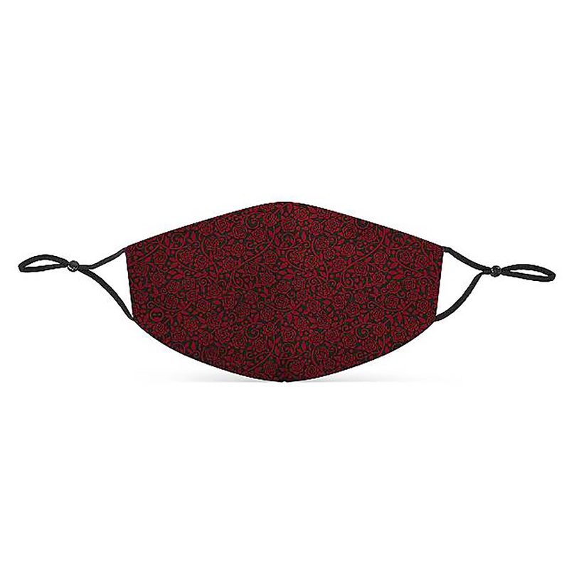 Mouth and nose mask Dark Roses