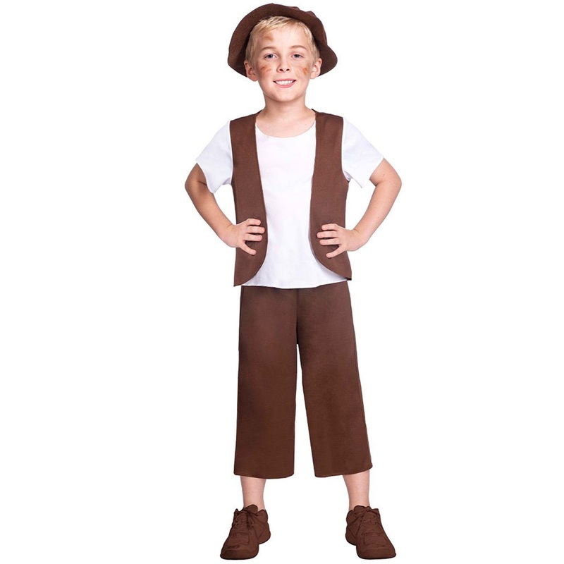 Poor boy child costume