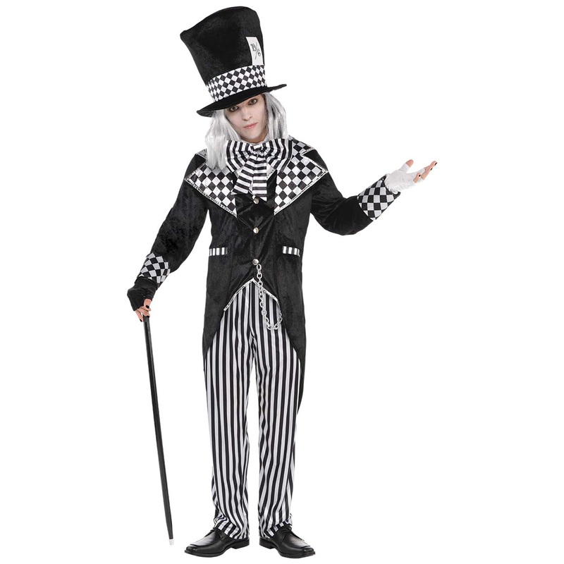 Psycho hatter mens costume M