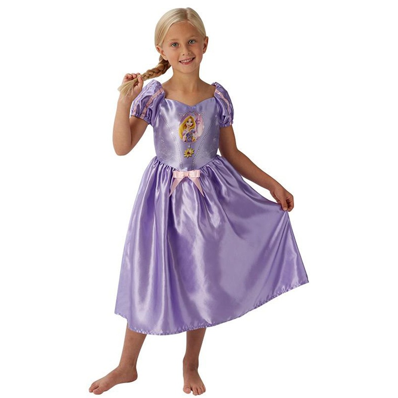 Rapunzel fairy tale princess child costume S
