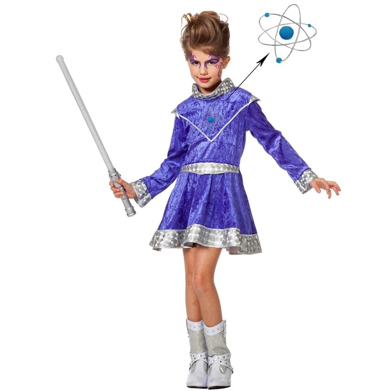 Spacy Lacey Child Costume Purple 116