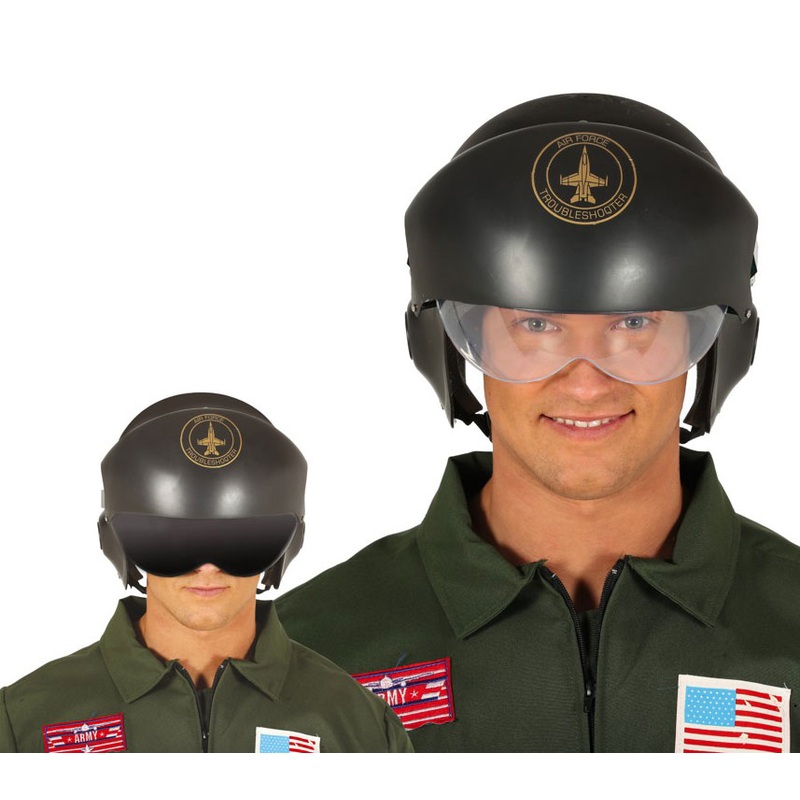 Airforce fighter jet pilots helmet for adults