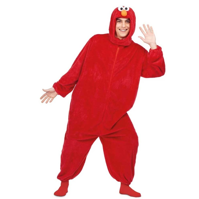 Elmo plush costume for adults XS