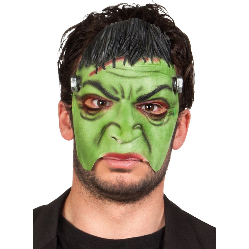 Grumpy Frankenstein half mask