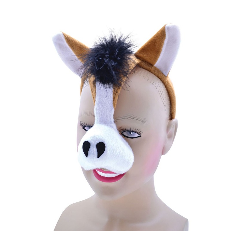 Horse mask Bonny with sound