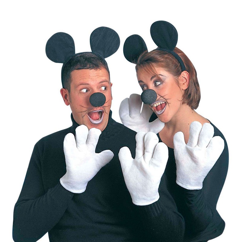 Mouse costume accessory set