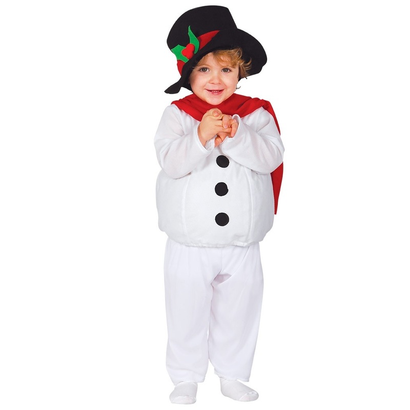 Snowman Flake child costume