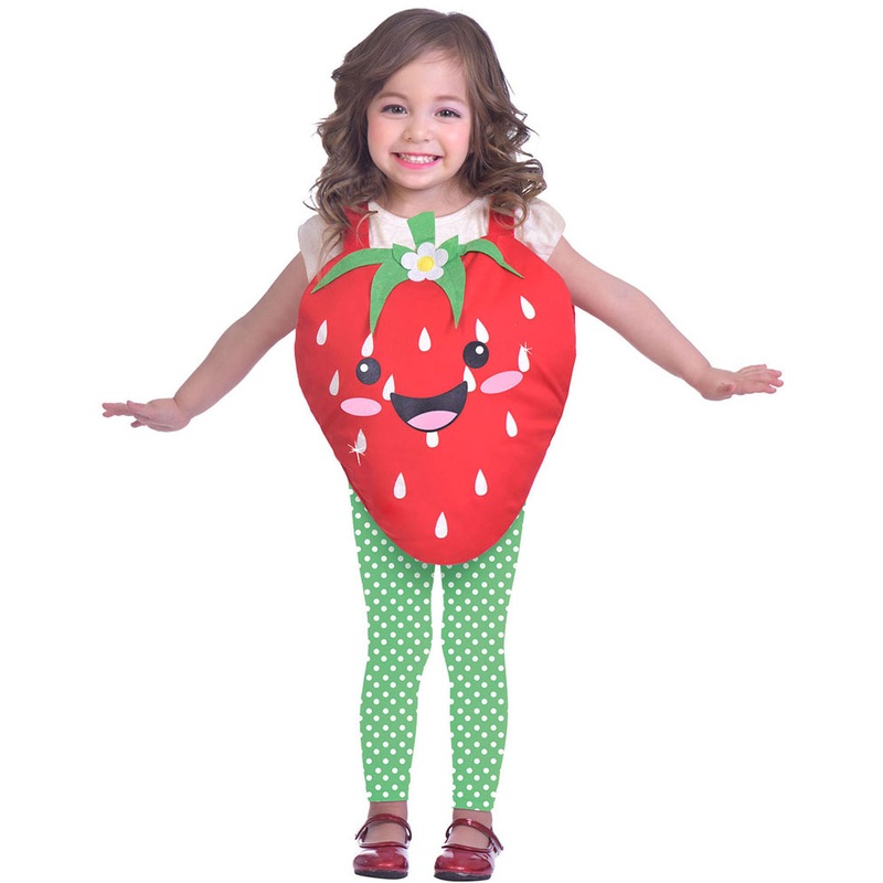 Strawberry Sweetie costume for girls