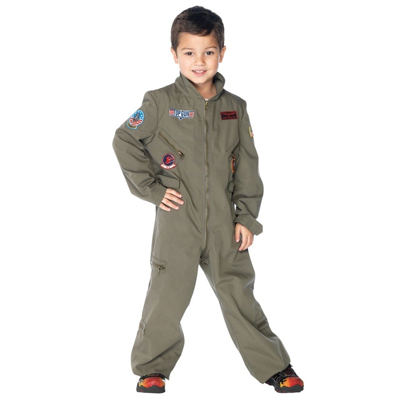 Taylor fighter jet pilot overall child costume 116
