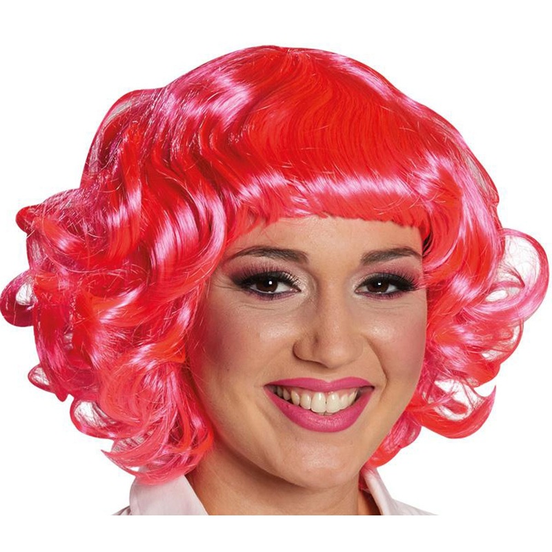 Wild neon curly hair wig