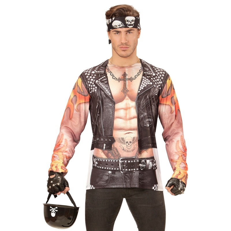 Biker Bad Boy 3D Shirt M-L