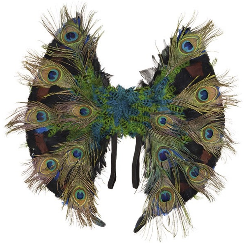 Bird of paradise peacock eye wings