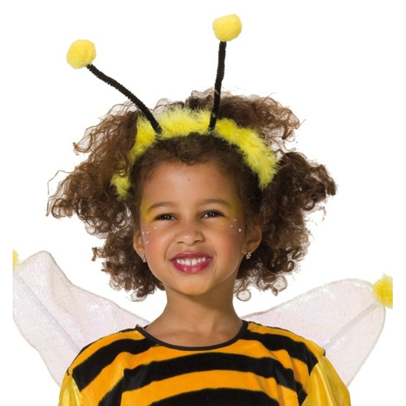 Children's hair circlet with bee feelers