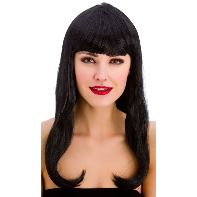 Clara black wig