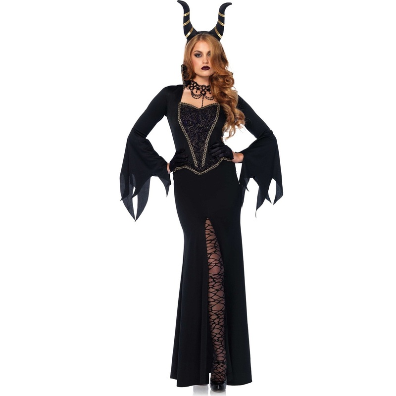 Evil magical queen ladies costume deluxe S