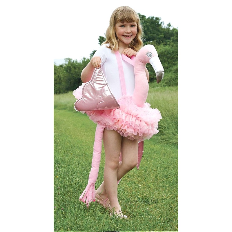 Flamingo rider child costume