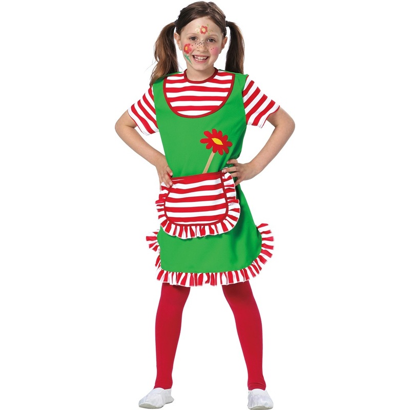 Flower girl happy child costume 104