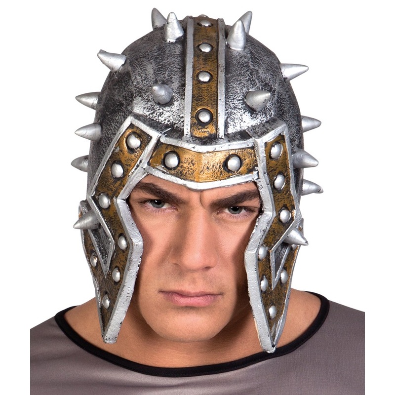 Gladiator thorns combat helmet made of latex