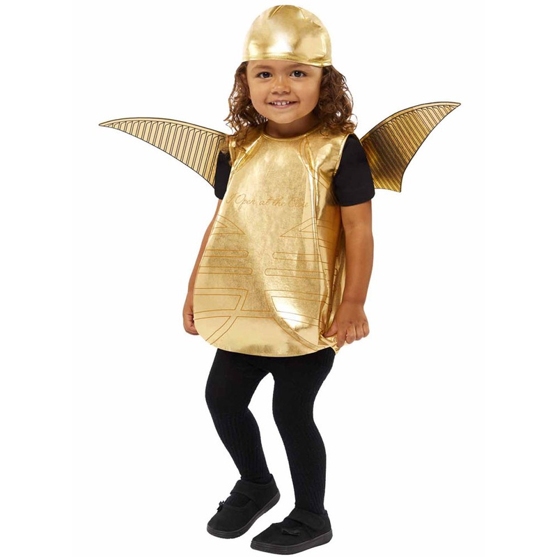 Golden Snitch costume for babies and toddlers