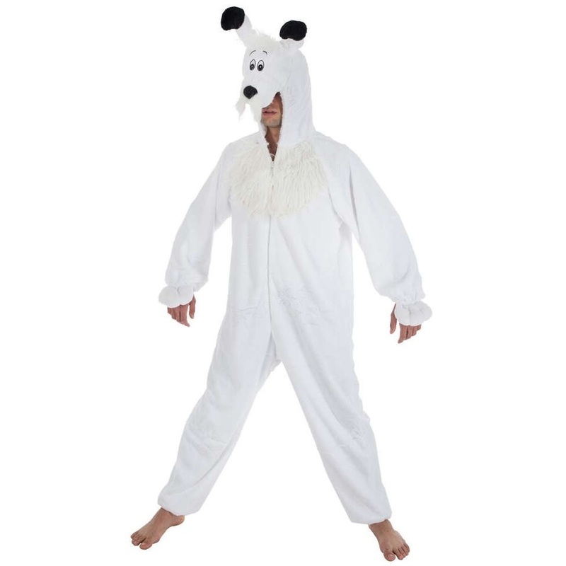 Idefix plush costume for adults
