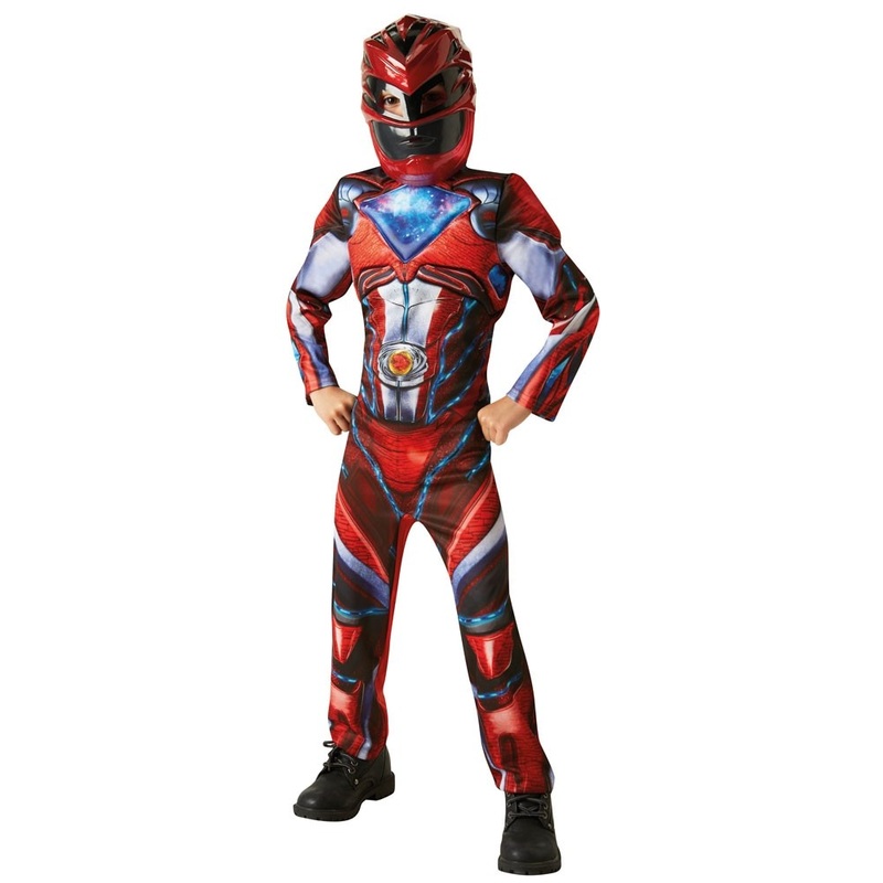 Little Red PowerRanger Deluxe kids costume S