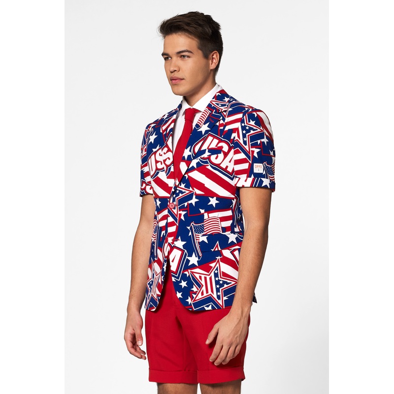 OppoSuits summer suit Mighty Murica 46