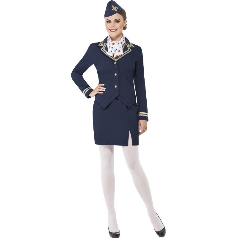 Stina stewardess ladies costume 36-38