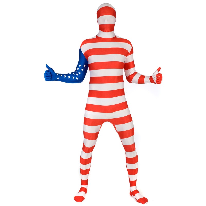 American flags morphsuit M