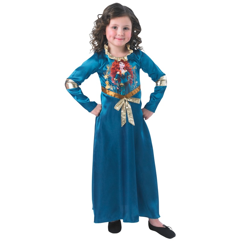 Blue Merida children's dress S