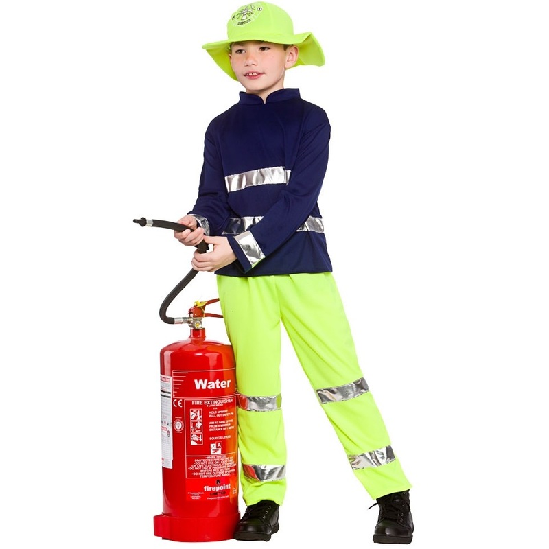 Fire fighter Fritz children's costume S