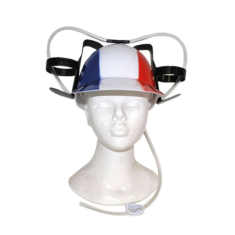 France party beer helmet