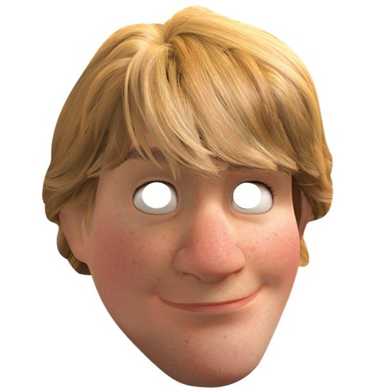 Frozen 2 Kristoff paper mask