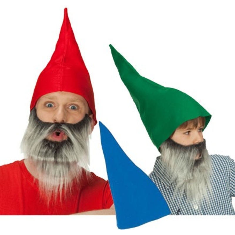 Funny dwarf hat in 3 colors