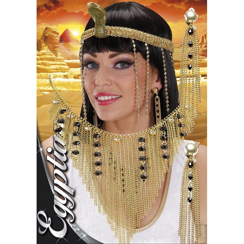 Magnificent Egyptian queen jewelry set