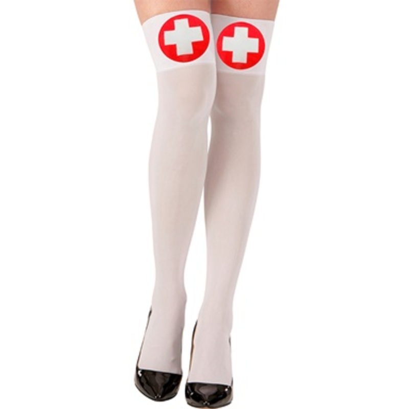 Nurse overknee stockings XL