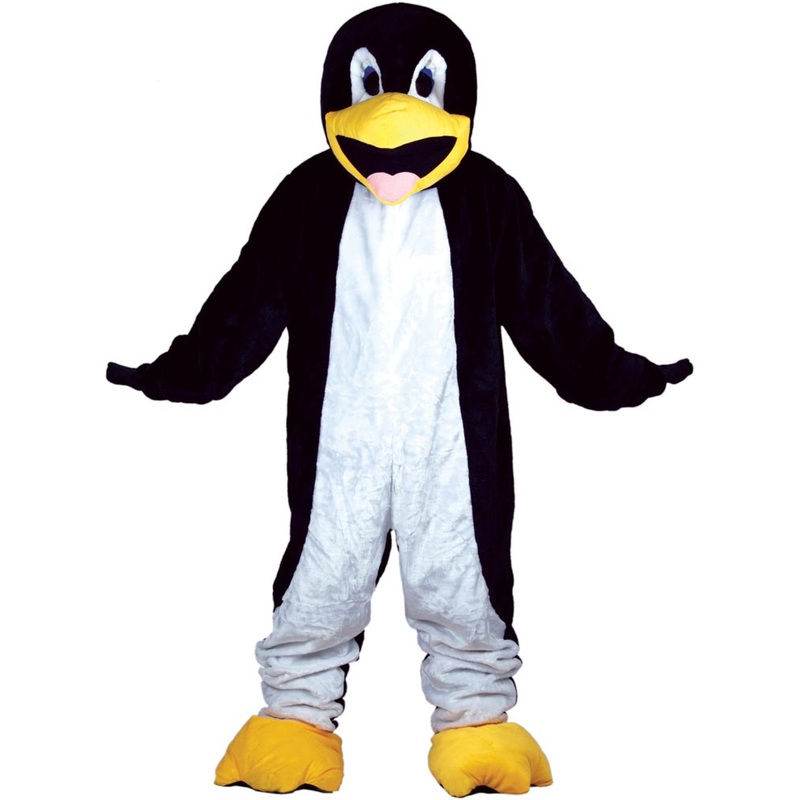 Penguin mascot costume Deluxe