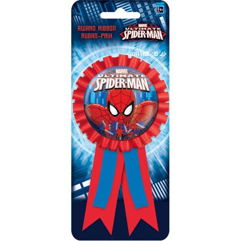 Spiderman On A Mission Pin Self Adhesive