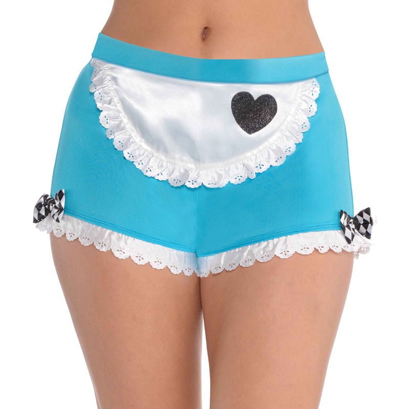 Wonderland shorts with ruffles